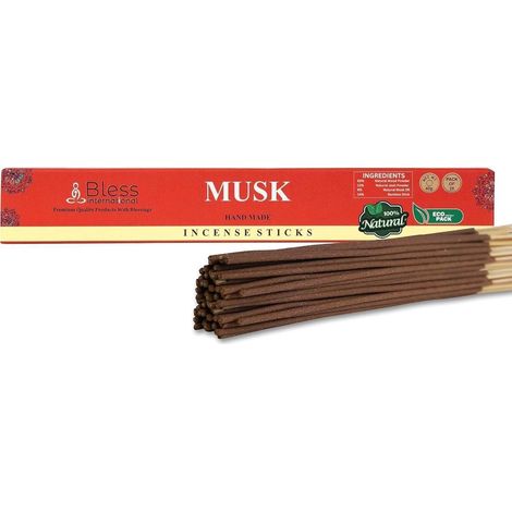 Räucherstäbchen Musk 100% natürlich handgetaucht 25 Stäbchen (1/5)