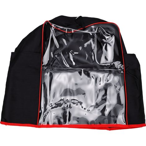 Housse de protection universelle pour robot pâtissier avec panneau avant transparent et poches de rangement, 35 x 24 x 45 cm (1/5)
