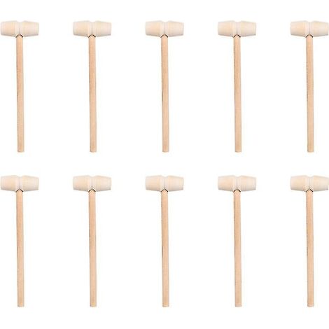 25 marteaux en bois (1/3)
