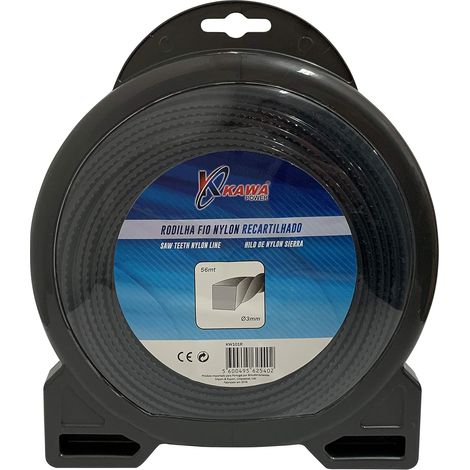 Kawapower Fil nylon torsadé 3 mm 56 m (1/2)