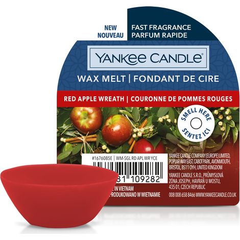 Yankee Candle Duftwachs „Roter Apfelkranz“ 22 g (1/3)