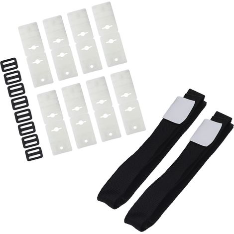 Sangle enrouleur bâche piscine longueur ajustable kit fixation couverture solaire rouleau (1/5)