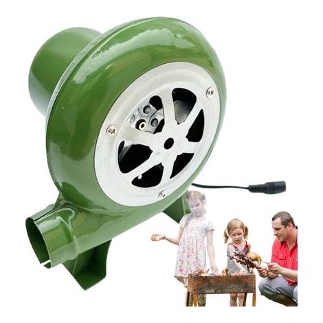 220-V-Elektroventilator für BBQ-Grill, Mini-Forge mit AC100-240-V-Geschwindigkeitsadapter, Mini-Forge mit tragbarem Kanal (80 W) (1/5)