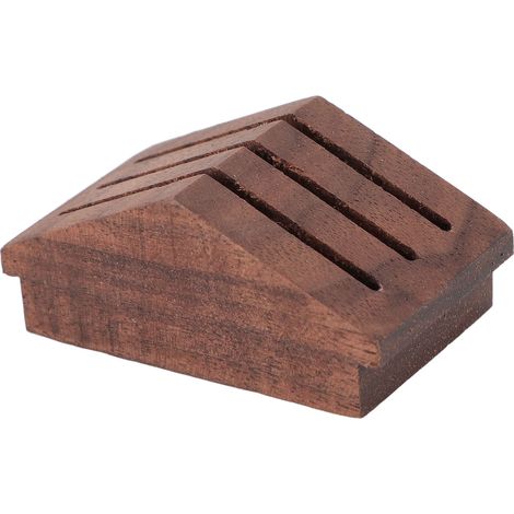 Support pour filtres à café en bois de noyer, 51 mm, 53 mm et 58 mm, avec rangement pour comptoir de café ou boutique. (1/5)