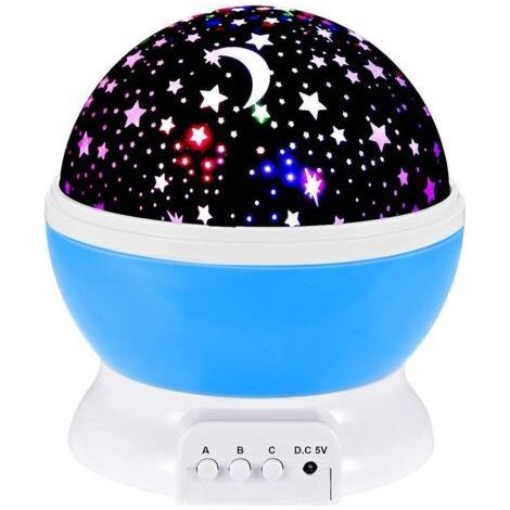 Jouets de lumière de nuit pour enfants pour les filles de 2 à 8 ans Cadeaux, veilleuses pour enfants avec rotation à 360 degrés et (1/4)