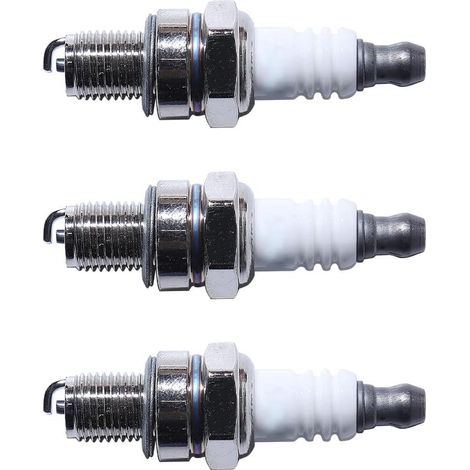 3 x Kit de bougies pour Stihl pour HONDA Robin Mitsubishi pour B & S Makita Coupe-bordures souffleur débroussailleuse 4 temps / (1/5)
