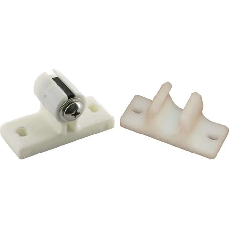 Bloc porte mâle + femelle grand modèle 63mm nylon support connecteur fixation cabine portail tracteur bloque (1/3)