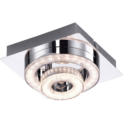 LED Decken Lampe Kristall Strahler Ess Zimmer Ring Spot Leuchte verstellbar