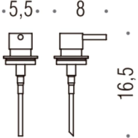 COLOMBO DESIGN PLanets erogatore spandisapone cromato codice prod: W49530CR