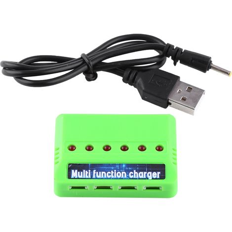 Chargeur multifonction 6-en-1 pour drone quadricoptère Syma X5C, batterie Li-Po 3.7V (1/5)