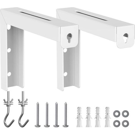 OEM – L-förmige Halterung für Wand- oder Deckenprojektionsleinwände – Hochwertiger Stahl – Tragkraft bis zu 20 kg – Verstellbarer Abstand 1,5 bis 5 Zoll