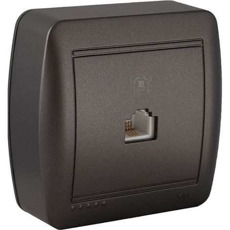 Wall Series Surface RJ11-Telefonbuchse