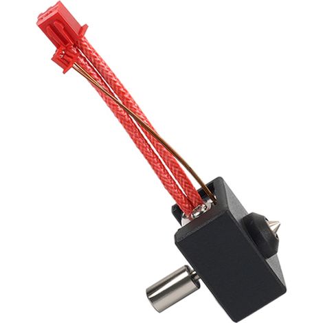 Sprite Haute Température Bloc Mise à Niveau Kit, Extrudeuse Cuivre 300°C, Tube Chauffant TC4, Buse Chauffant 0,4 mm, Compatible avec Ender-3 S1 / Ende (1/5)