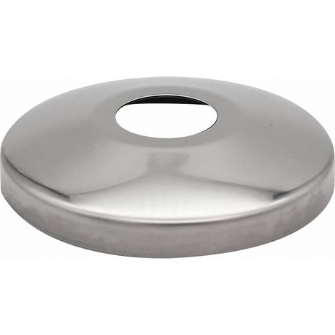 Rosace plate basse 1/2 chromée SANS GW - HJ/R3042L
