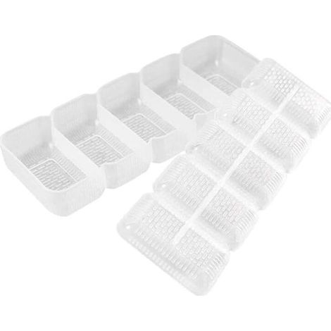 5-teiliges Sushi-Formen-Set – Reisform-Set – DIY-Werkzeuge – Antihaft-Presse – Bento-Werkzeug (Weiß) (1/5)