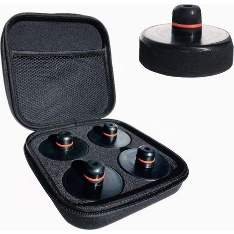 Coussinet de levage pour Tesla Model 3/S/X/Y, 4 coussins avec un étui de rangement, Accessoires pour les véhicules Tesla (1/5)
