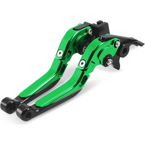 Convient aux leviers de frein et d'embrayage télescopiques réglables pour motos, compatible avec Kawasaki 650 (1/5)
