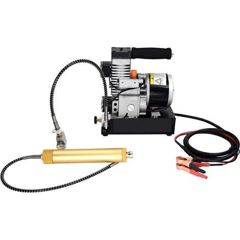 Mini Bouteille de plongée sous-Marine Pompe À Air Haute Pression Montée sur Véhicule, Pompe À Compresseur d'air Portable 30MPa Pompe À Bouteille D'oxygène De Plongée (1/5)