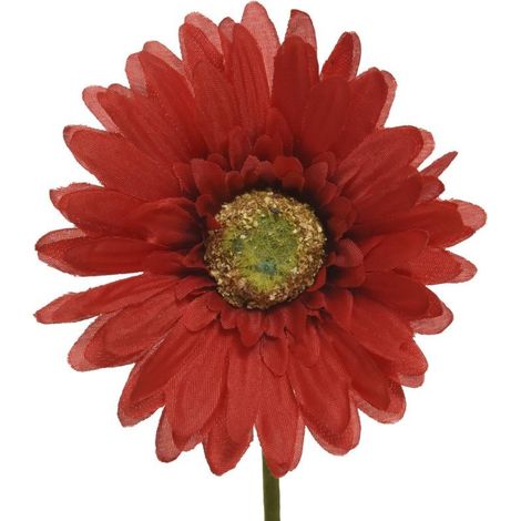 Rote künstliche Gerbera für eine 50 cm große Vase