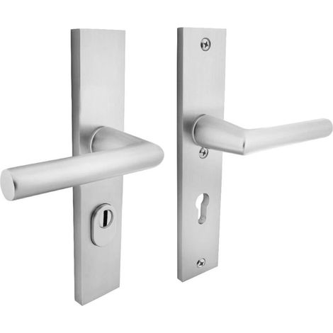 Quincaillerie de porte arrière PC 72mm Aurano Protection contre la traction du noyau en aluminium - 0082.379536