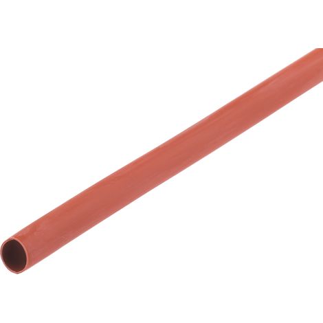 Gaine thermorétractable RS PRO, Dia. 6.4mm Marron rétreint 2:1, 1.2m ( Prix pour Sachet de 1 )