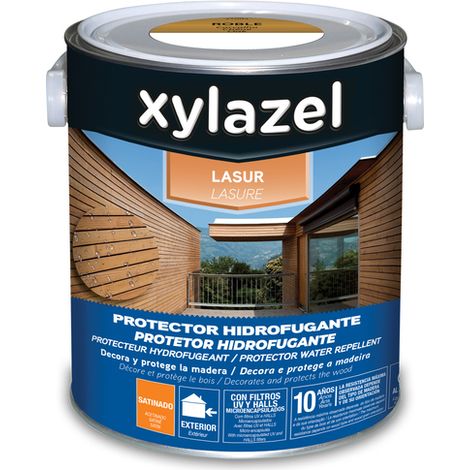 Xylazel Lasur Protector Hidrofugante Satinado Roble 2,5 L