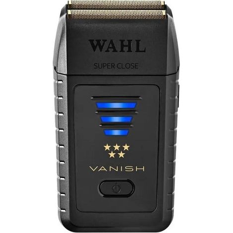Rasoir électrique homme à double grille – Lames plaquées or pour rasage de près – Batterie lithium-ion – Écran LED intelligent – Wahl