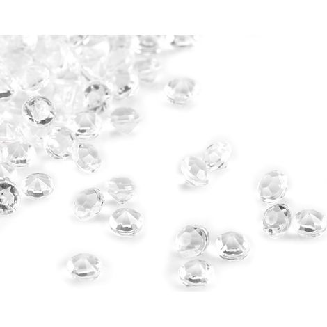 1000 pièces/sac perles acryliques 3mm, remplissage vase, décoration mariage fête, accessoires DIY transparents (1/5)
