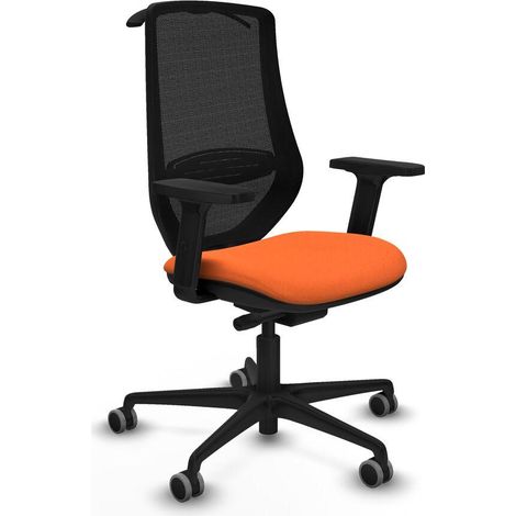 Piqueras y Crespo D036G0H Chaise de Bureau Orange Confort