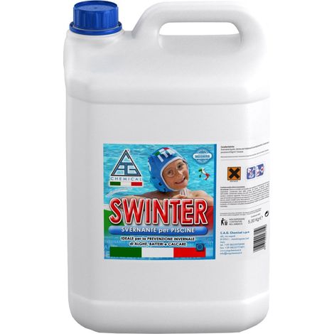 CAG CHEMICAL - SVERNANTE MULTIFUNZIONE X PISCINE LT. 5