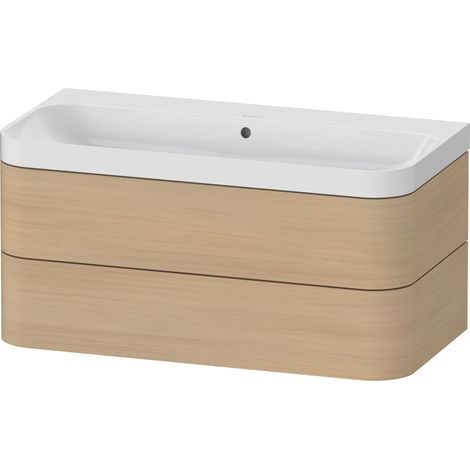 Set c-bonded Duravit Happy D.2 Plus suspendido, 975x490mm, 2