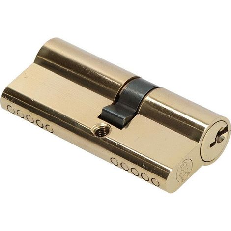 Cilindro EDM 85163 r15 Dorato Ottone Leva lunga Europeo (1/3)
