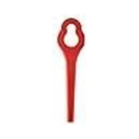 Lot de 100 Lames compatible pour Ferrex Aldi Far 20-i Coupe Bordure, lames de rechange pour Coupe Bordure sans fil Ferrex