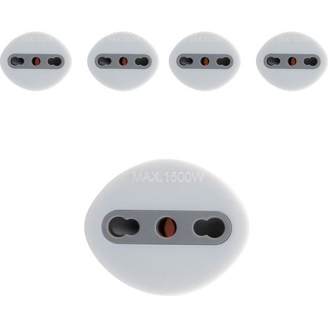 Lot de 5 adaptateurs voyage France/Italie - Zenitech