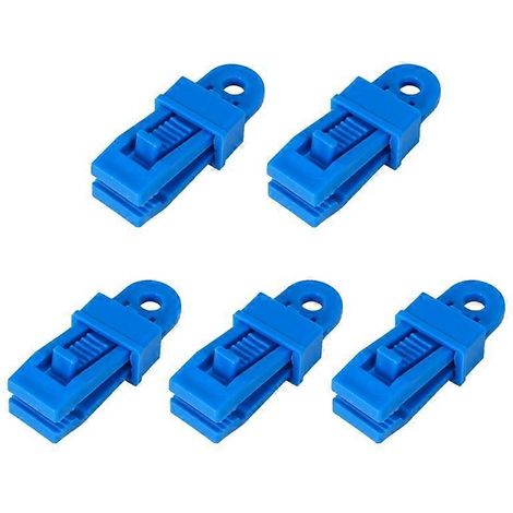 Planenbefestigungen, Zeltklemmen, Windseilclips, praktischer Spannverschluss für Markisen, 5er-Set.