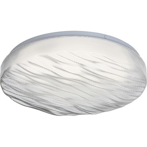 Plafonnier salle de bain LED 24W blanc effet cristal Luvia Rabalux (1/5)