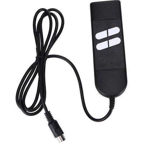 Télécommande Manuelle électrique, Remplacement de la Télécommande du Fauteuil élévateur avec 4 Boutons, Télécommande Manuelle du Canapé électrique pour Moteurs à Tige de Poussée, Canapés Fonct (1/5)