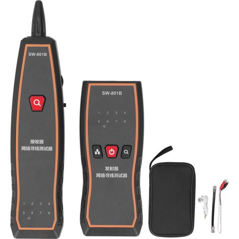 Testeur de câble multifonction ABS Localisateur de fils pour maintenance salle informatique (1/5)