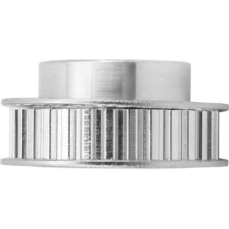 Poulie synchrone à 30 dents type XL en aluminium pour transmission de puissance mécanique, 30 dents, 5 mm (1/5)