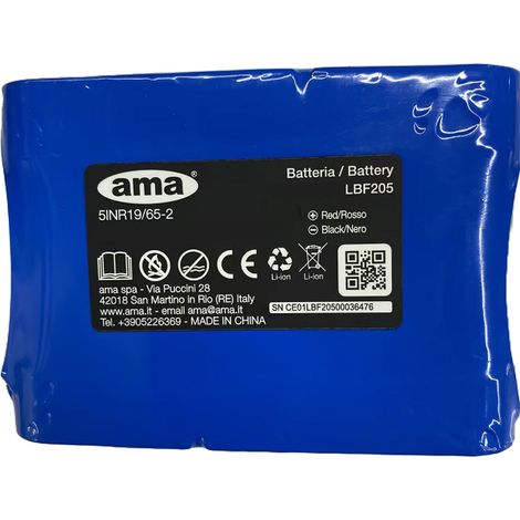 BATTERIA PER ROBOT 20V 5 AH