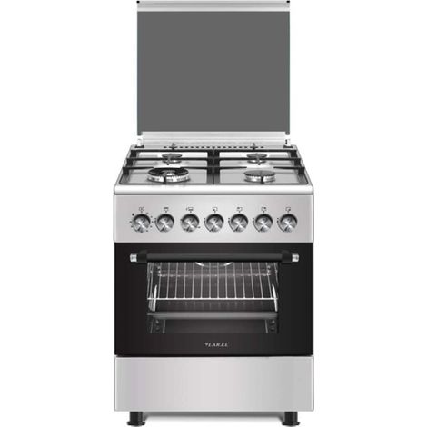 LAREL L60GX CUCINA 60X60 4 FUOCHI A GAS E FORNO A GAS VENTILATO - INOX