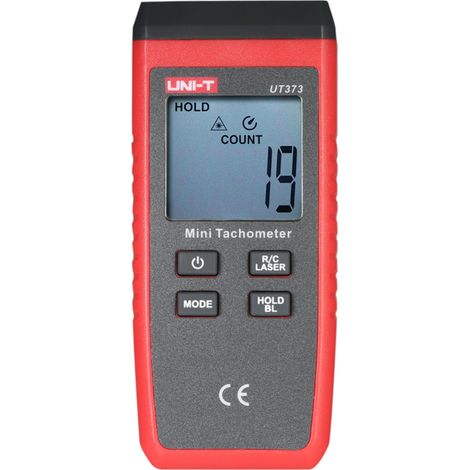 Tachimetro digitale portatile UT373 con display LCD, campo di misura: da 0 a 99.999 punti
