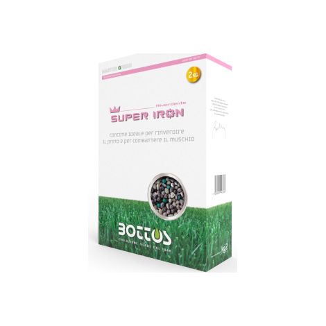 BOTTOS - SUPER IRON / 2 Kg - Concime per prato (1/2)