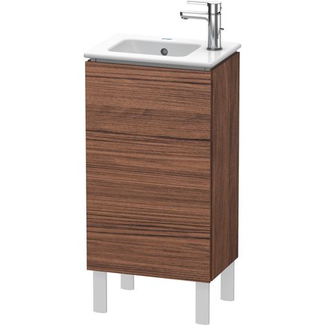 Mueble bajo lavabo Duravit L-Cube, vertical, 1 puerta, apertura a
