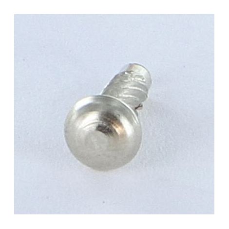 Rivet SIM ou fausse vis à frapper Type U Tête ronde TR 3.56X 1/2 Acier nickelé