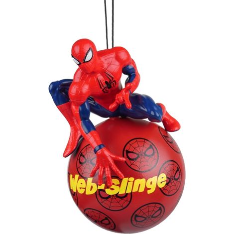 Sfera 3D Spider-Man D7cm Rosso Peraga Christmas