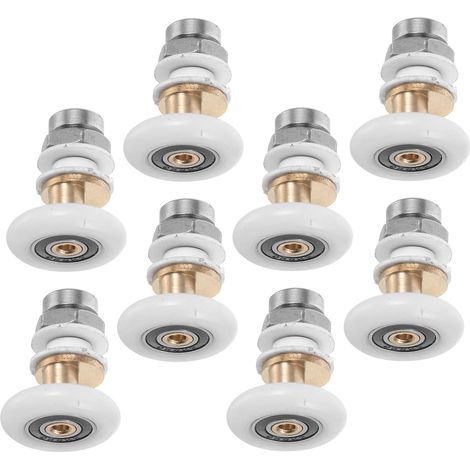 de porte de douche 25 mm 8 pi ces roulements silencieux (1/5)