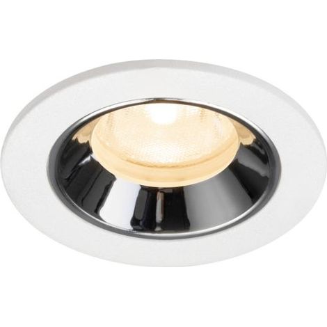 Spot encastré Numinos XS blanc/chrome 2700K - 40 deg - 1009285