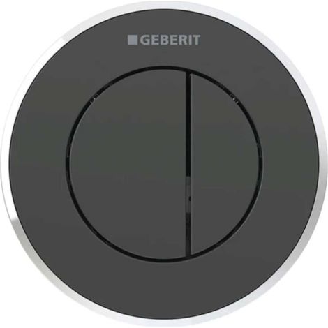 Geberit Systèmes de chasse d’eau - Commande à distance de chasse d'eau type 10, 2 actions, pour réservoir de chasse encastré 8 (1/2)