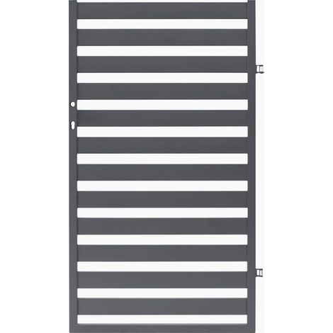 Polbram Einzeltor Lean 120 90 x 116 cm, RAL-Farbe 7016 Gartentore (1/3)